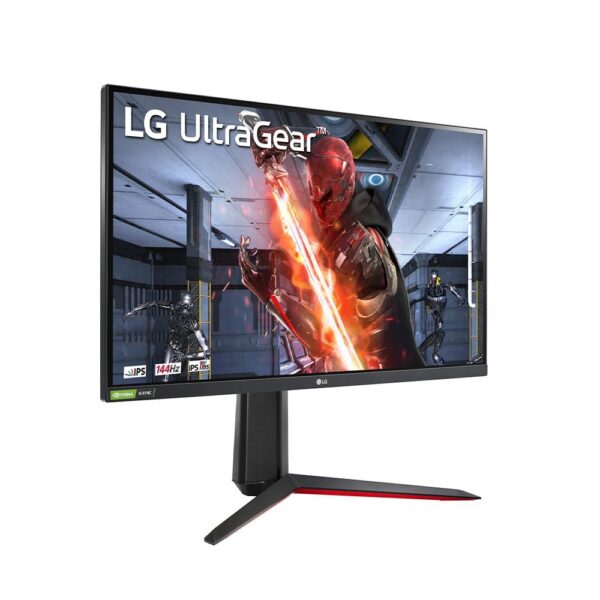 Monitor Gamer LG UltraGear 27 Full HD, 144Hz, 1ms, IPS, HDMI e DisplayPort, HDR 10, 99% sRGB, FreeSync Premium, VESA - 27GN65R - Image 3