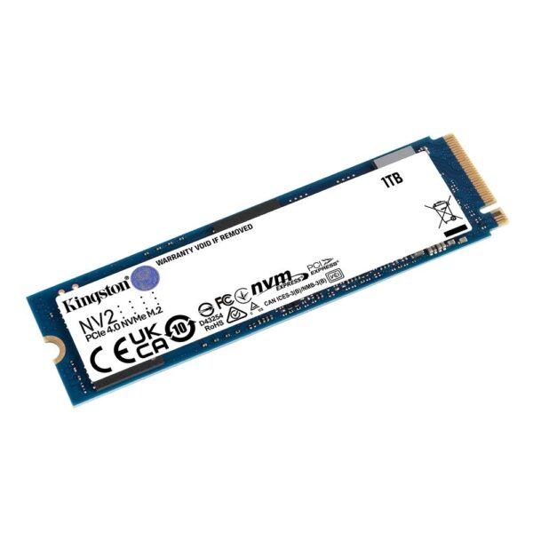 SSD 1 TB Kingston NV2, M.2 2280 PCIe, NVMe, Leitura: 3500 MB/s e Gravação: 2100 MB/s - SNV2S/1000G - Image 2